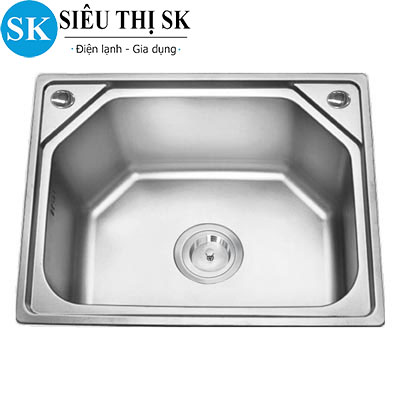 Chậu rửa bát inox 1 hố - Chậu rửa inox đơn giá rẻ