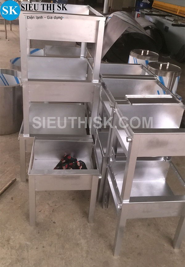 Bếp nướng than hoa tự xoay mini