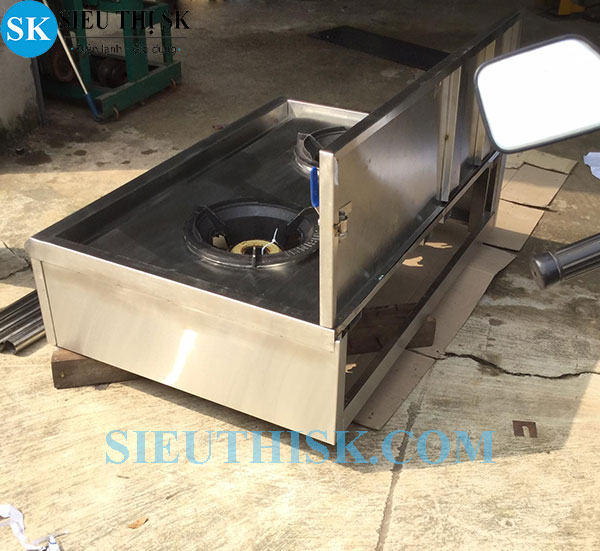 Bếp á 2 họng công nghiệp cao cấp, uy tín, giá tốt nhất