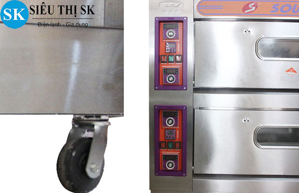 Lò nướng Southstar 2 tầng 4 khay đa năng giá tốt