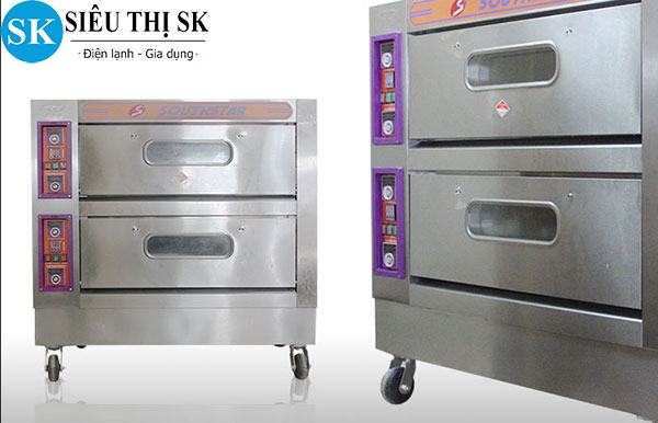 Lò nướng Southstar 2 tầng 4 khay đa năng giá tốt