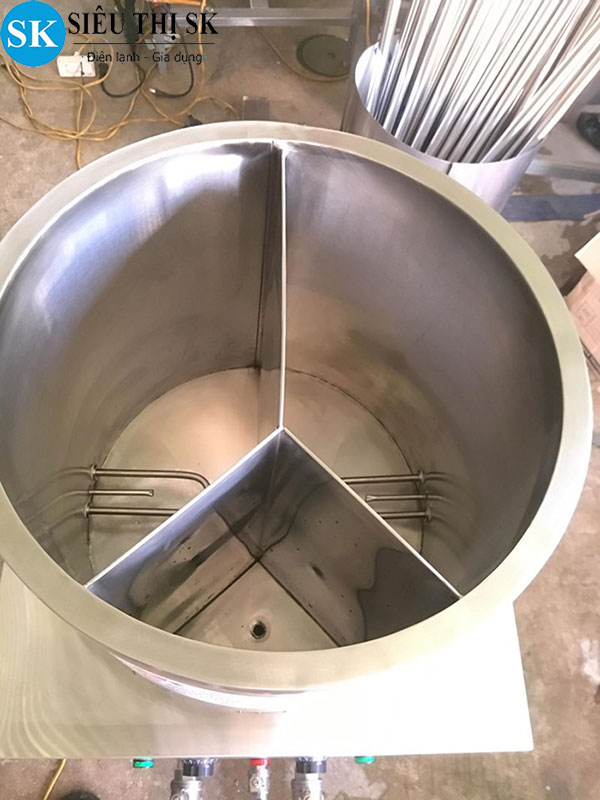 Nồi nấu phở 3 ngăn 150l giá tốt