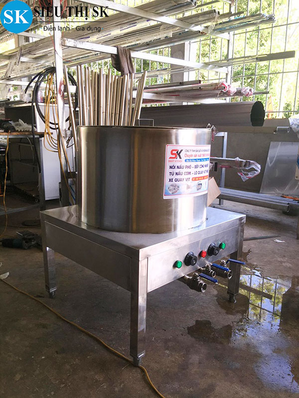 Nồi nấu phở 3 ngăn 150l giá tốt