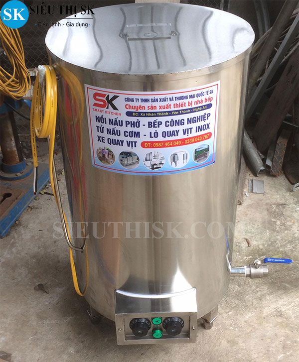 Nồi nấu cháo công nghiệp 60L SK giá rẻ
