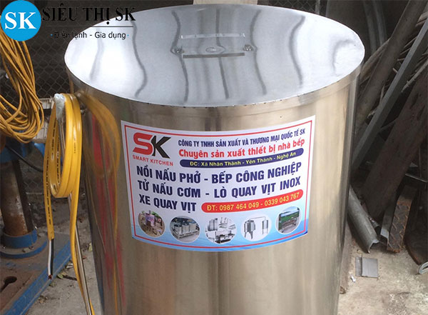 Nồi nấu cháo công nghiệp 60L SK giá rẻ