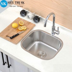 Chậu rửa bát inox 1 hố - Chậu rửa inox đơn giá rẻ