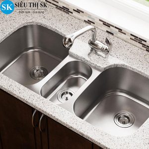 Chậu rửa inox 3 ngăn cao cấp sang trọng giá thành rẻ