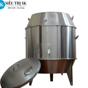 Lò quay vịt inox 90 dùng gas hiện đại giá tốt nhất hiện nay