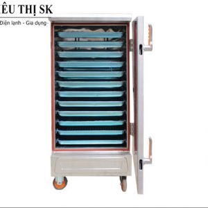 Tủ hấp cơm 12 khay bằng điện Việt Nam (60kg/mẻ)