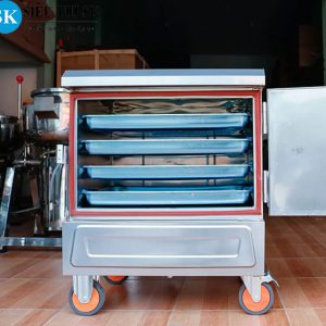 Tủ nấu cơm 4 khay mini bằng điện cao cấp giá rẻ