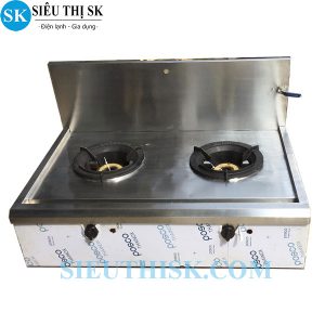 Bếp á 2 họng công nghiệp cao cấp, uy tín, giá tốt nhất