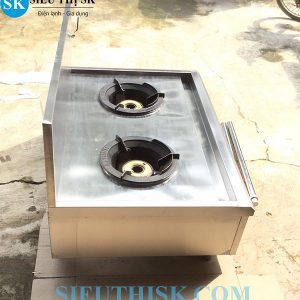 Bếp á 2 họng công nghiệp cao cấp, uy tín, giá tốt nhất
